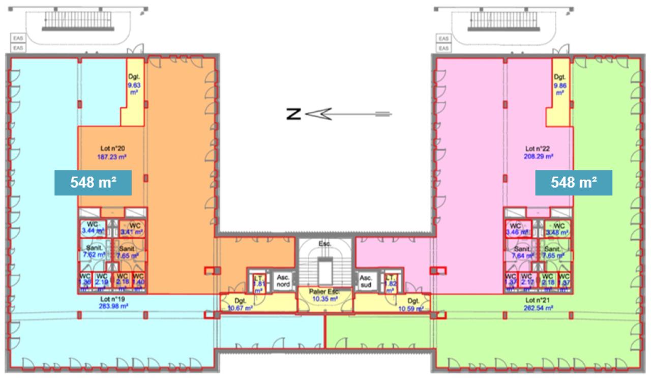 Bureau Décines-Charpieu 3626m² Location bureau Décines-Charpieu Rhône OLBUR2110029 33